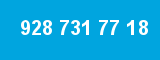 928 731 77 18